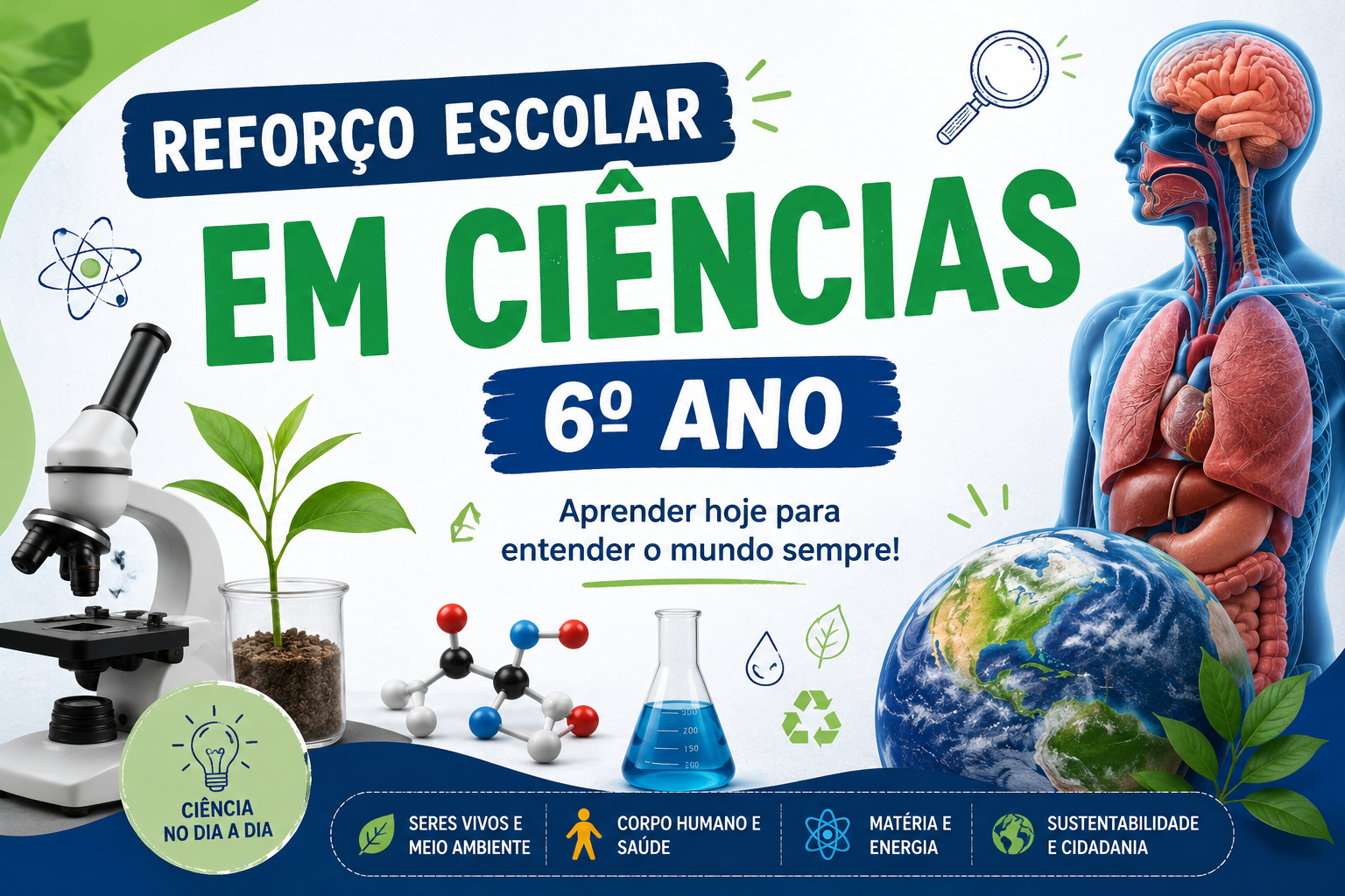 Reforço Escolar em Ciências - 6º Ano